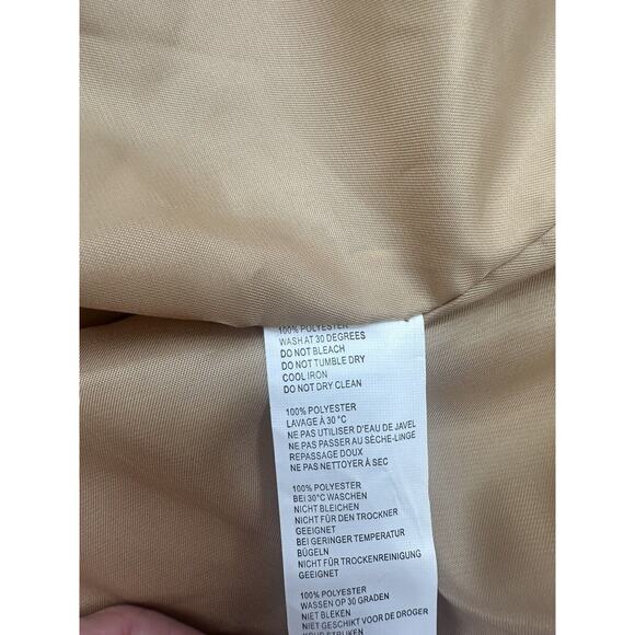 Nasty Gal, Plus Size Longline Borg Jacket, Tan, Size 18 Shacket NWT - Picture 11 of 11